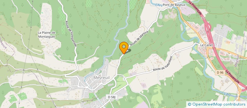 localisation de l'entreprise ALR PARTNERS  MEYREUIL