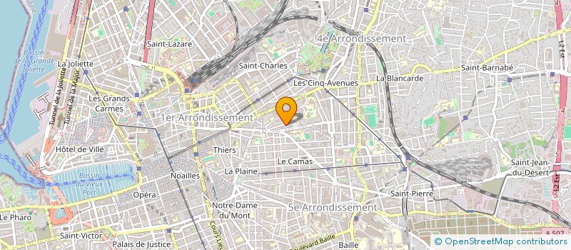 localisation de l'entreprise ALR PHRANCOPHONE à MARSEILLE