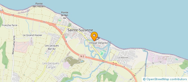 localisation de l'entreprise ALR RENOVATION & CONSTRUCTION à SAINTE-SUZANNE