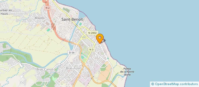 localisation de l'entreprise ALR REUNION  SAINT-BENOIT