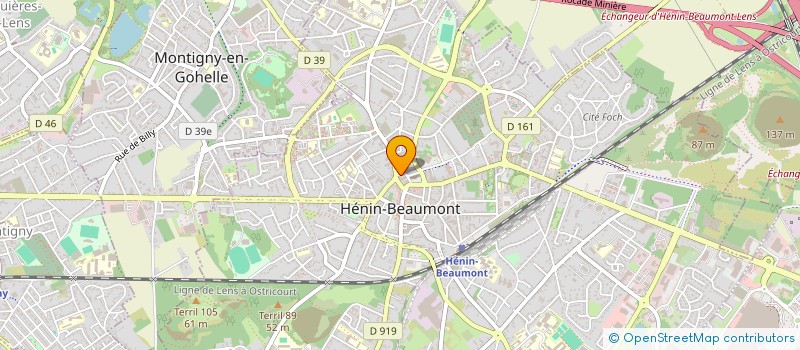 localisation de l'entreprise ALR THERM à HENIN-BEAUMONT