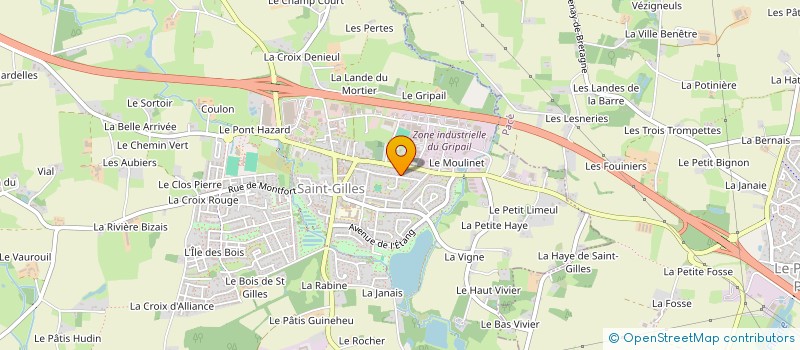 localisation de l'entreprise ALRA  SAINT-GILLES