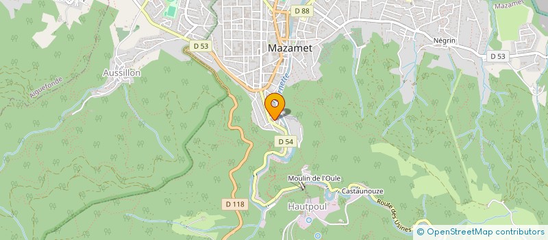 localisation de l'entreprise ALRAN SAS à MAZAMET