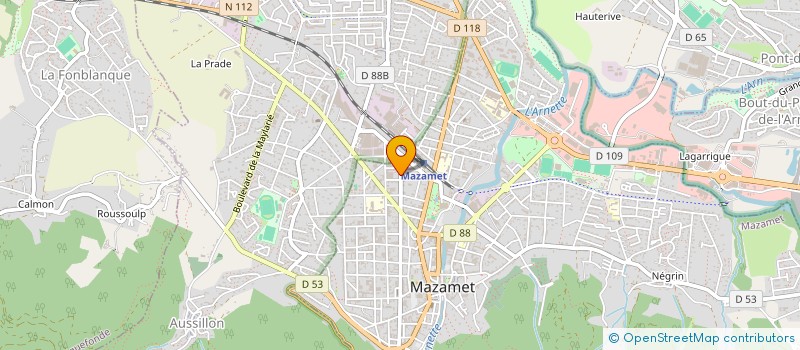 localisation de l'entreprise ALRAN SELLIER à MAZAMET