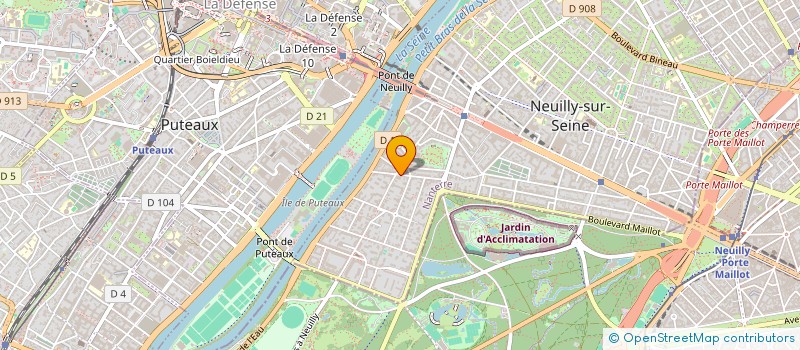 localisation de l'entreprise ALRASHEED NEUILLY COLLECTION  NEUILLY-SUR-SEINE