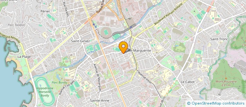 localisation de l'entreprise ALRB INVEST à MARSEILLE