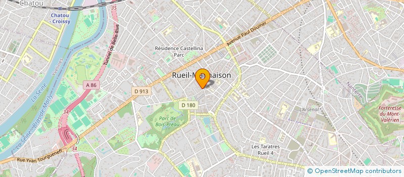 localisation de l'entreprise ALREMA RUEIL à RUEIL-MALMAISON