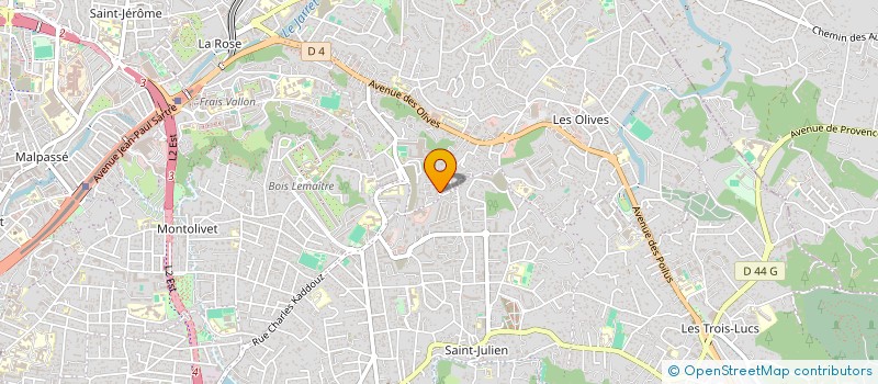 localisation de l'entreprise ALREP à MARSEILLE