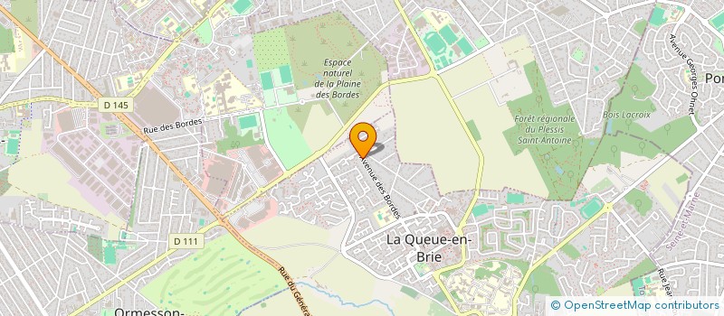 localisation de l'entreprise ALRG  LA QUEUE-EN-BRIE