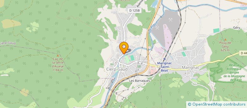 localisation de l'entreprise ALRIC à CIERP-GAUD
