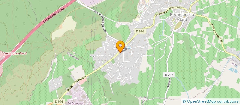localisation de l'entreprise ALRIC à ROCHEFORT-DU-GARD