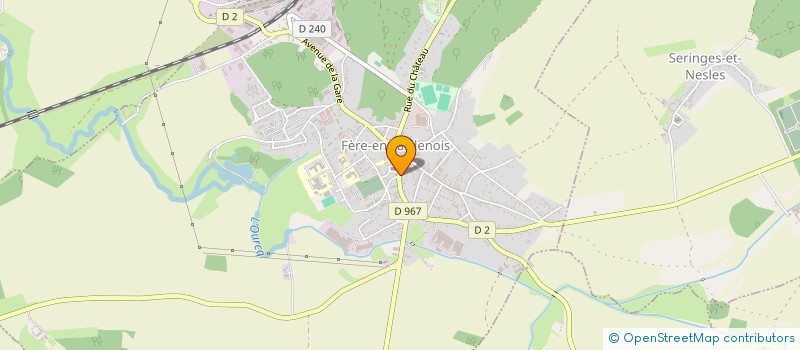 localisation de l'entreprise ALRICK-SOFEC à FERE-EN-TARDENOIS