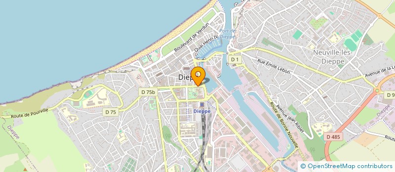 localisation de l'entreprise ALRIK MANAGEMENT à DIEPPE