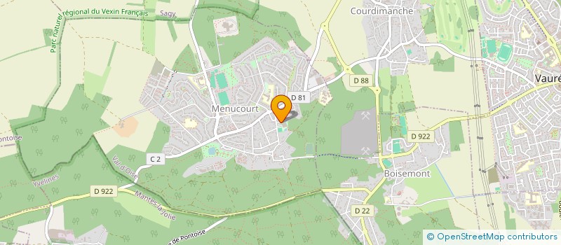 localisation de l'entreprise ALRIMHA à MENUCOURT