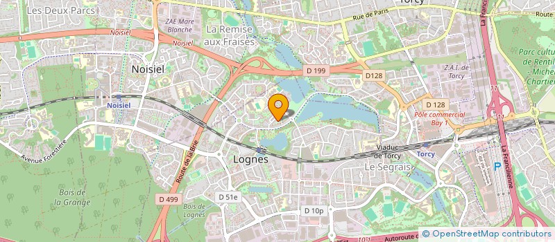 localisation de l'entreprise ALRO à LOGNES