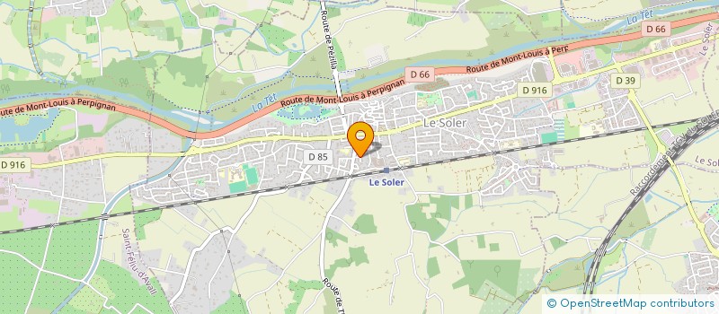 localisation de l'entreprise ALRO  LE SOLER