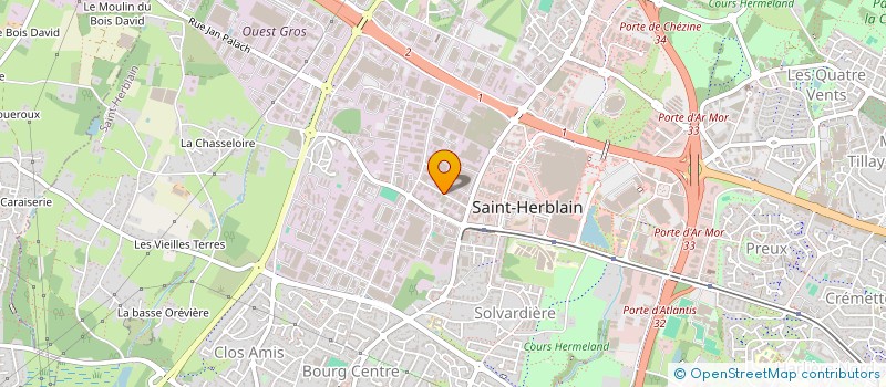 localisation de l'entreprise ALROC  SAINT-HERBLAIN