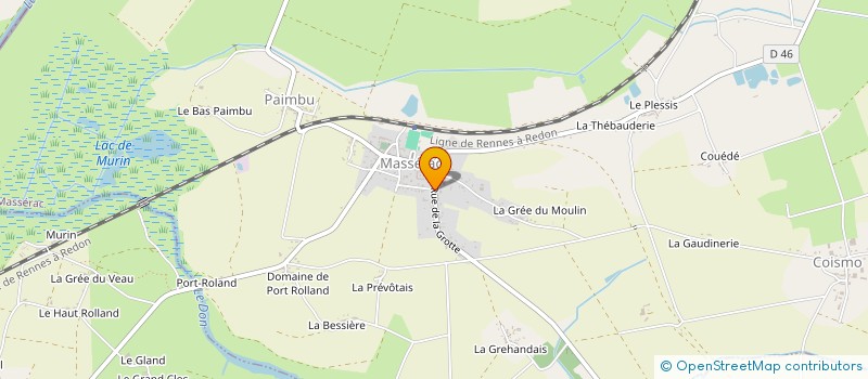 localisation de l'entreprise ALROFAVI-MASSERAC  MASSERAC