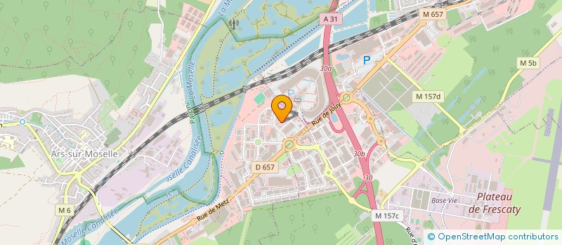 localisation de l'entreprise ALROX  JOUY-AUX-ARCHES