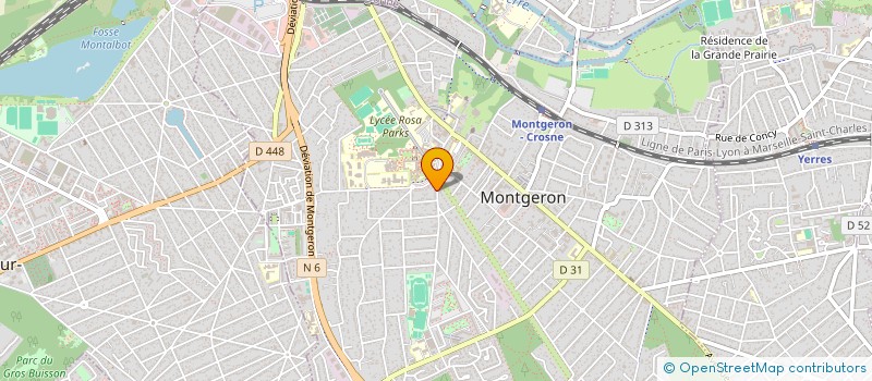 localisation de l'entreprise ALRYAL à MONTGERON