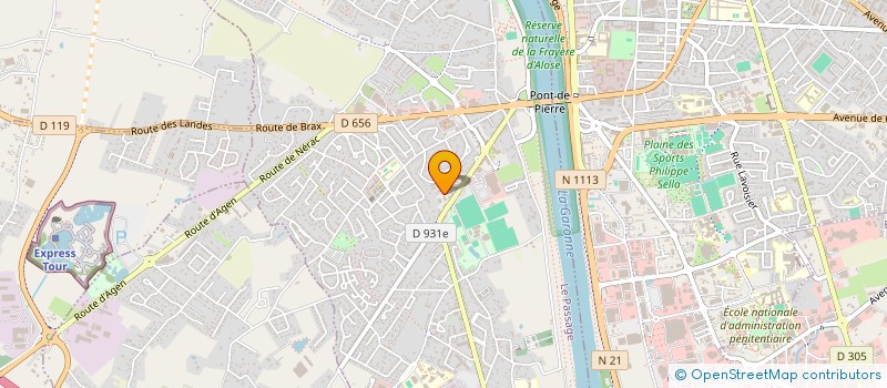 localisation de l'entreprise ALS 47 à LE PASSAGE