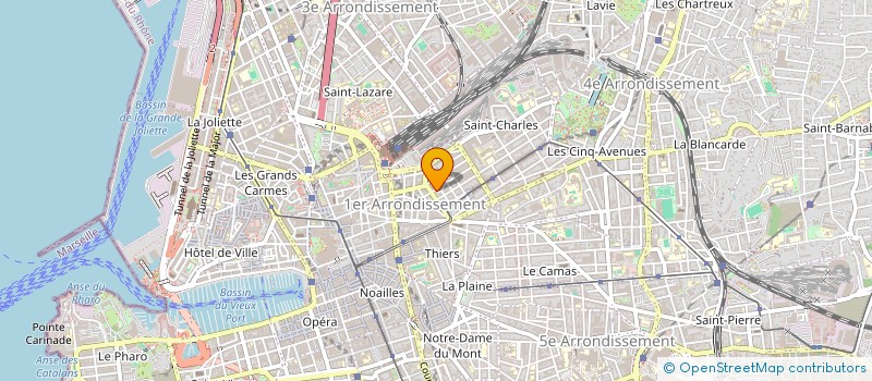 localisation de l'entreprise ALS à MARSEILLE