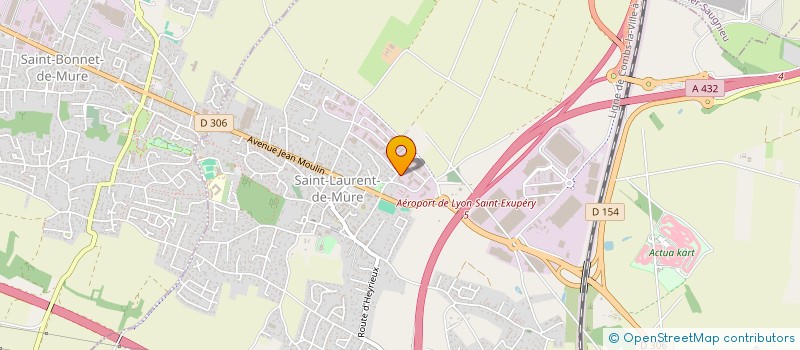 localisation de l'entreprise ALS  SAINT-PIERRE-DE-CHANDIEU