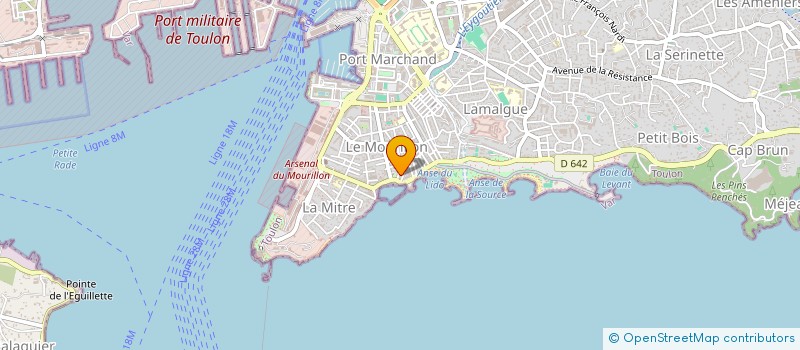 localisation de l'entreprise ALS 83 à TOULON