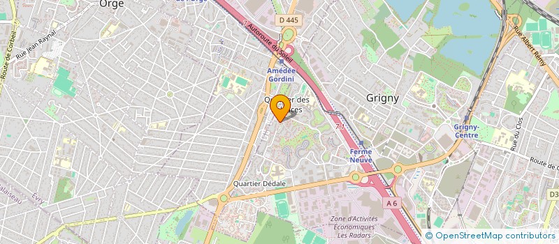 localisation de l'entreprise ALS  GRIGNY