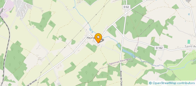 localisation de l'entreprise ALS à TAPONNAT-FLEURIGNAC