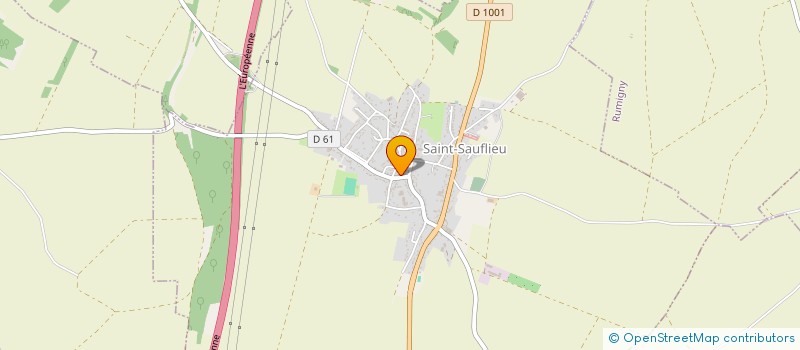 localisation de l'entreprise ALS  SAINT-SAUFLIEU