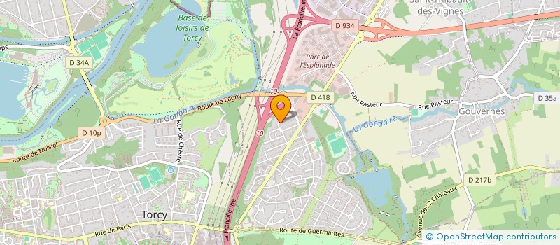 localisation de l'entreprise ALS ACCONSEIL  SAINT-THIBAULT-DES-VIGNES