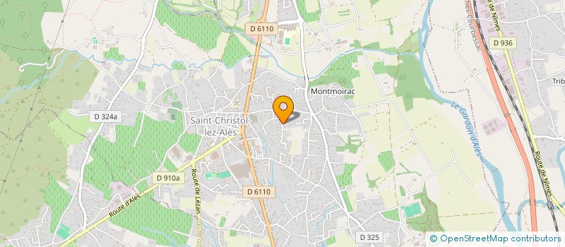 localisation de l'entreprise ALS AFFRETEMENT à SAINT-CHRISTOL-LEZ-ALES
