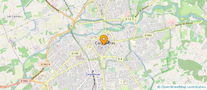 localisation de l'entreprise ALS ASSURANCE  CARPENTRAS