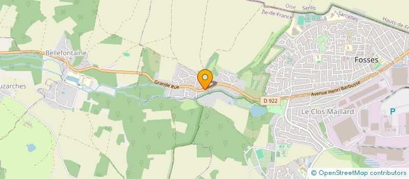 localisation de l'entreprise ALS BATIMENT  SURVILLIERS