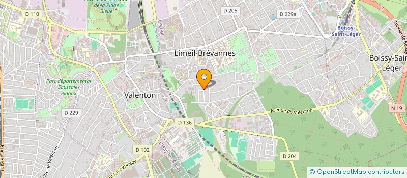 localisation de l'entreprise ALS BATIMENT  LIMEIL-BREVANNES