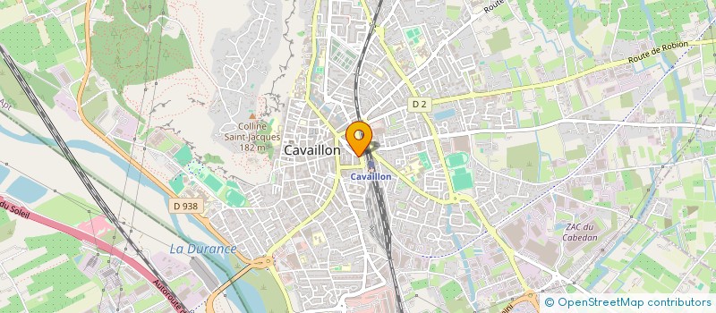 localisation de l'entreprise ALS CAVAILLON  CAVAILLON