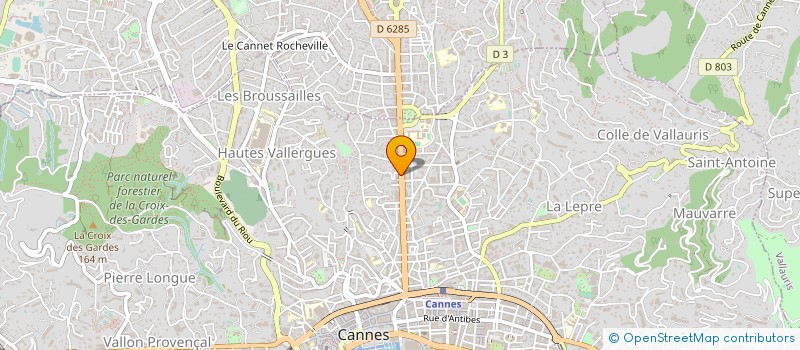 localisation de l'entreprise ALS DEVELOPMENT à MANDELIEU-LA-NAPOULE