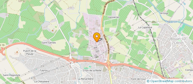 localisation de l'entreprise ALS FACADES  MARAUSSAN