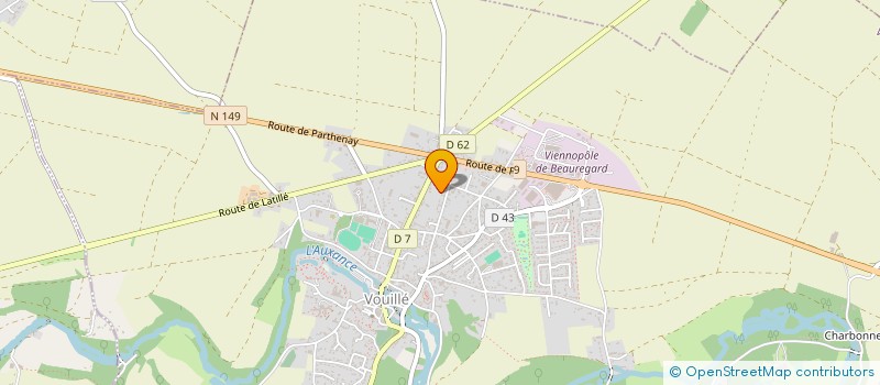 localisation de l'entreprise ALS GAMBETTA  VOUILLE