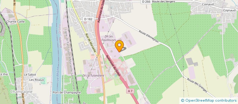 localisation de l'entreprise ALS HOLDING à SAINT-RAMBERT-D'ALBON