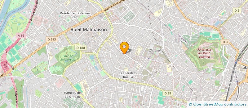 localisation de l'entreprise ALS IMMO à RUEIL MALMAISON