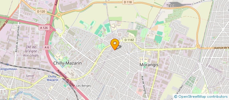 localisation de l'entreprise ALS MOTO à MORANGIS