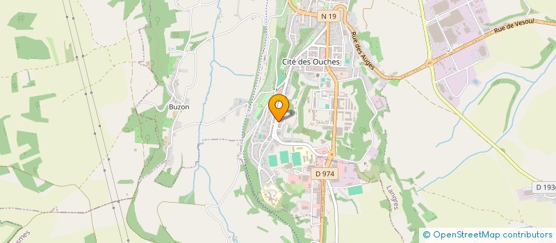 localisation de l'entreprise ALS NEGOCE à LANGRES