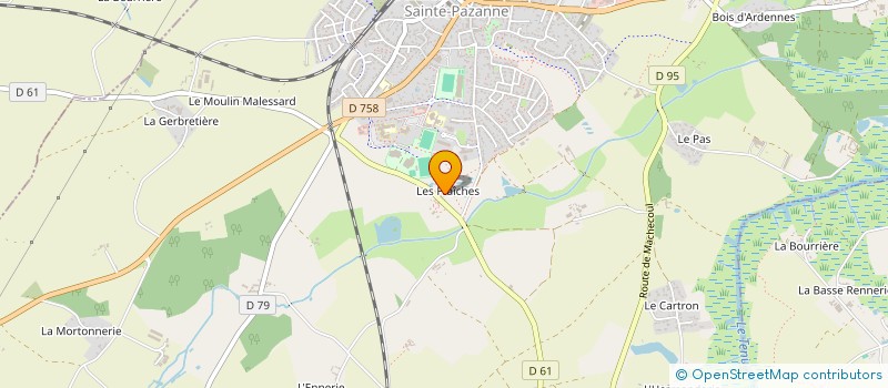 localisation de l'entreprise ALS PATRIMOINE  REZE