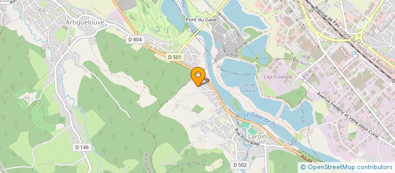 localisation de l'entreprise ALS PATRIMOINE & CONSEILS  LAROIN