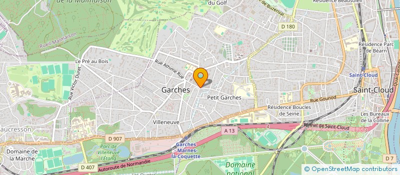 localisation de l'entreprise ALS PORTAGE à GARCHES