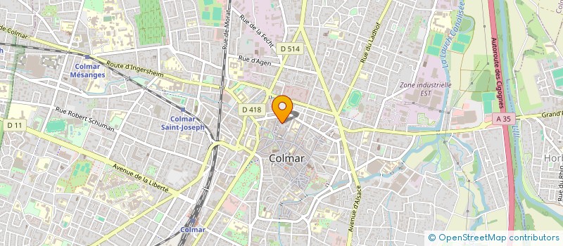 localisation de l'entreprise ALS PRESTIGE  COLMAR