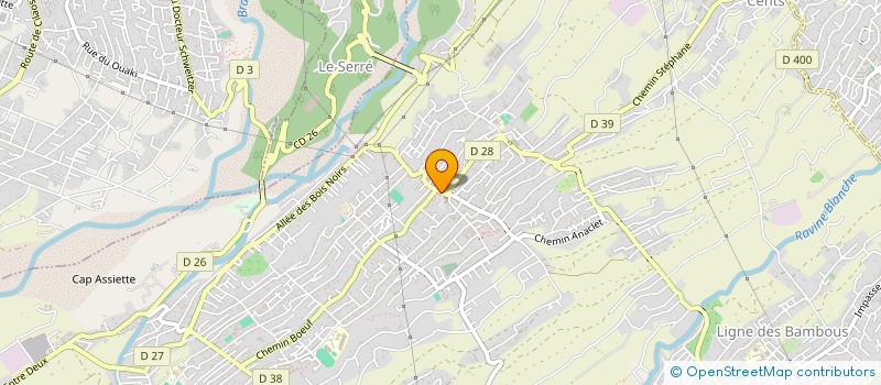 localisation de l'entreprise ALS PRO DETAILING à SAINT-PIERRE