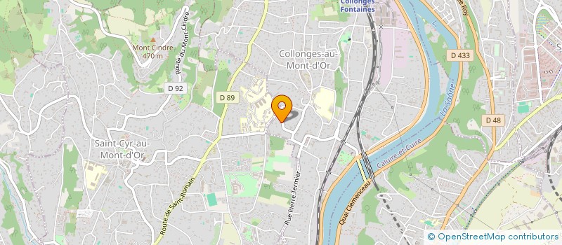 localisation de l'entreprise ALS PROJECTS  COLLONGES-AU-MONT-D'OR